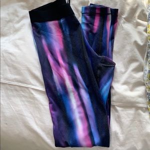 Nike Fleece galaxy leggings